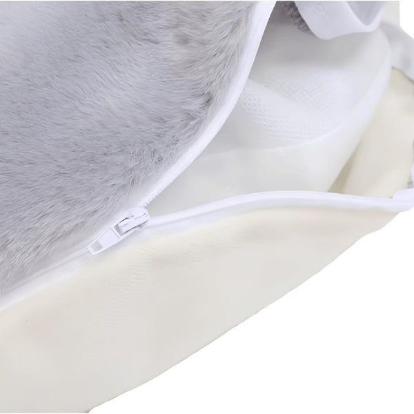 Cachette chat démontable avec fermeture zippée facilitant entretien et lavage régulier