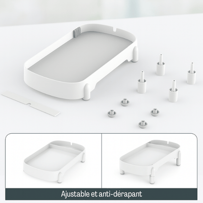 Distributeur de croquettes pour chat support surélevé pied ajustable | Raised Support™