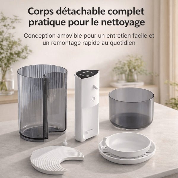 Distributeur eau chat automatique démontable pour entretien rapide quotidien