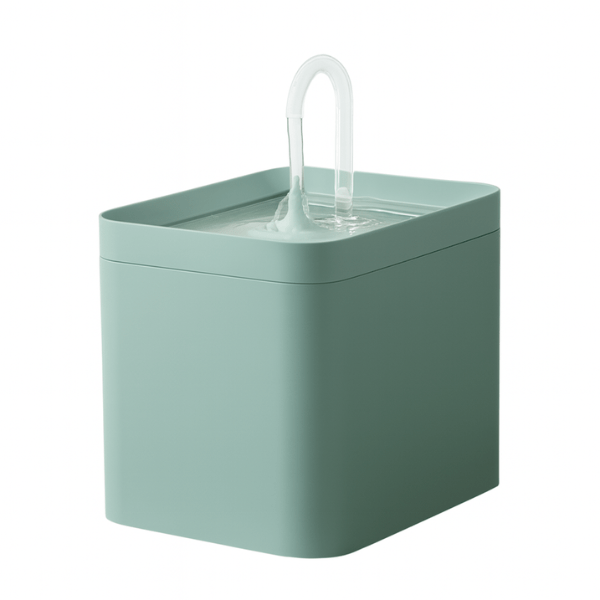 Fontaine a eau chat verte rectangle robinet Robyss™
