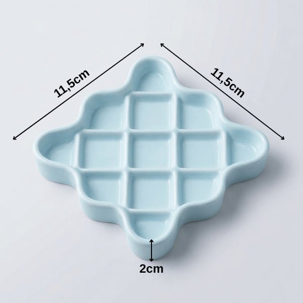 Gamelle anti glouton céramique pour chat compacte 11,5 cm stable et pratique