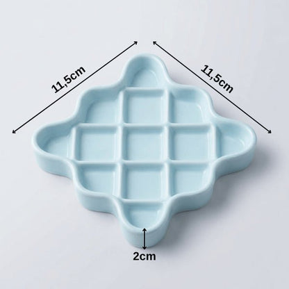 Gamelle anti glouton céramique pour chat compacte 11,5 cm stable et pratique