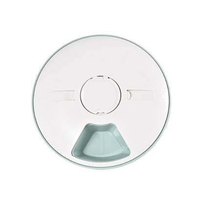 Gamelle automatique chat sans fil programmable 6 repas humides secs vert - Feeder 600 Cat™