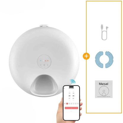 Gamelle chat automatique connectée wifi sans fil pack fraîcheur application mobile - BowlPro 600™
