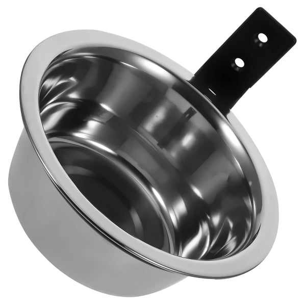 Gamelle chat en hauteur murale avec bol inox profond pour repas quotidien