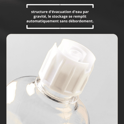 Gamelle pour chat avec distributeur eau chat automatique siphon - Buffet-Cat™