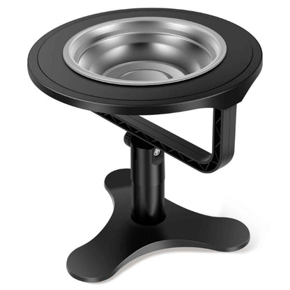 Gamelle surélevée chat hauteur inclinaison réglable inox support antidérapant AjustBowl™