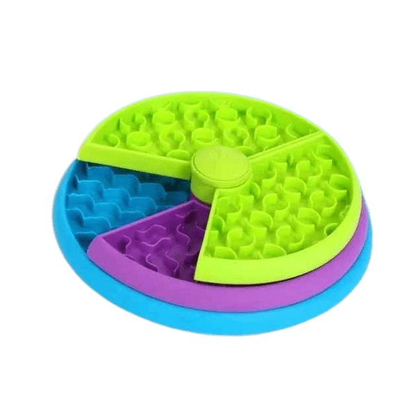 Gamelles anti glouton chat puzzle AntiCroc360™ – alimentation lente