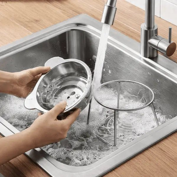 Gamelles pour chat inox meilleure hygiène facile à nettoyer rinçage sous eau Nutrix™
