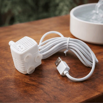 pompe fontaine à eau chat avec câble USB