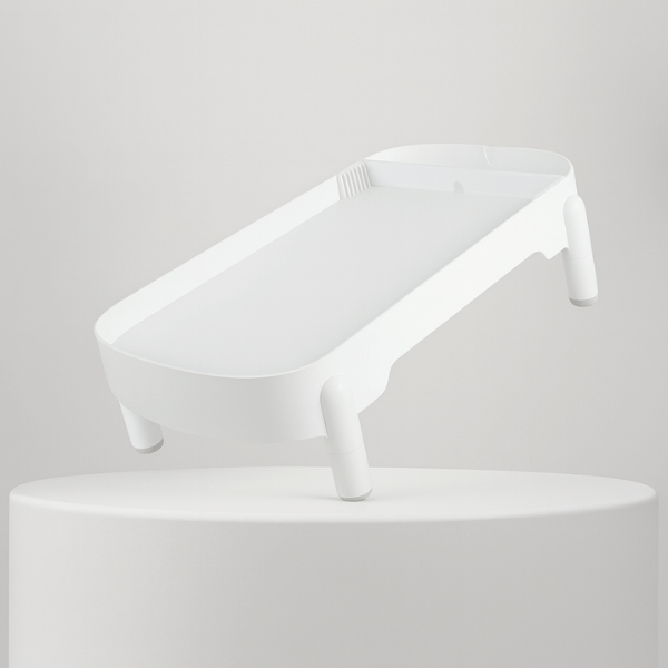 Support distributeur de croquettes pour chat ergonomique blanc Raised Support™